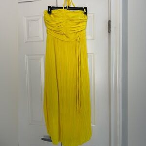 White House Black Market Sunny Strapless/Halter Dress